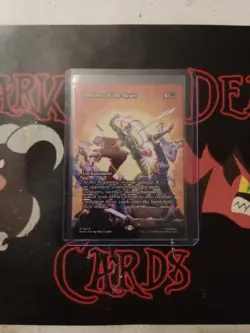 Magic The Gathering Marvel "Defense Of The Heart" BORDERLESS MYTHIC NM - Image 1