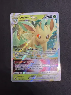 POKEMON TCG - LEAFEON VSTAR - CROWN ZENITH - 014/159 - NM - Image 1