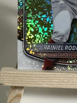 2025 Bowman Chrome 1st Rainiel Rodriguez #BCP-200 Mini Diamond Refractor - Image 5
