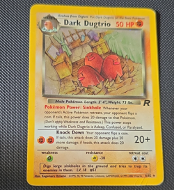 Wizards of the Coast Dark Dugtrio 6/82 Rare Unlimited EN 50HP 2000 - Image 1