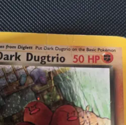 Wizards of the Coast Dark Dugtrio 6/82 Rare Unlimited EN 50HP 2000 - Image 4