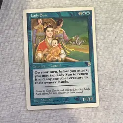 Wizards of the Coast MTG Lady Sun Portal Three Kingdoms English Rare - Image 1