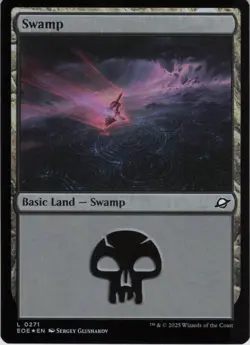 Swamp (0271) L Edge of Eternities 271 NM Foil MTG - Image 1