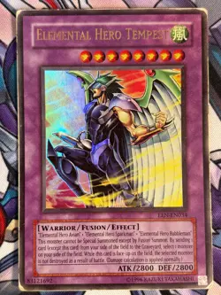 Elemental Hero Tempest EEN-EN034 ULTRA RARE YuGiOh Card - Image 1