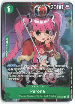 Perona OP09-034 Foil Illustration Box Vol.4 One Piece Card - Image 2