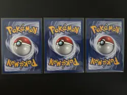 2000 Pokemon Movie Promo Cards Black Star Moltres Articuno Zapdos 21 22 23 LP - Image 2