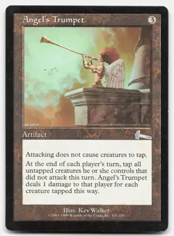 Angel's Trumpet - LP Near Mint - Urza's Legacy # 121 - MTG Magic - Image 1