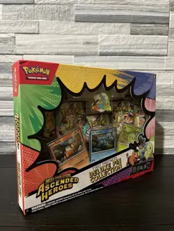 Pokemon TCG Ascended Heroes First Partners Deluxe Pin Collection Sealed - Image 2