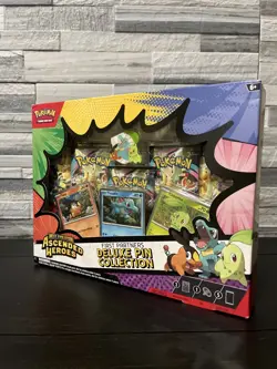 Pokemon TCG Ascended Heroes First Partners Deluxe Pin Collection Sealed - Image 3