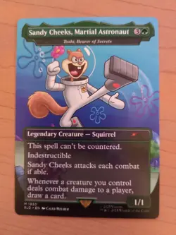 MTG Sandy Cheeks, Martial Astronaut SLD #1930 Non Foil Spongebob SquarePants - Image 1