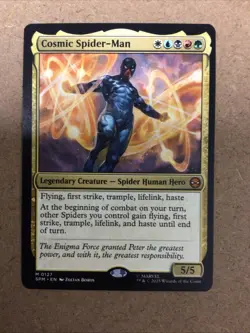 Cosmic Spider-Man (REGULAR) x1 - MTG Marvel's Spider-Man SPM #127 - Image 1