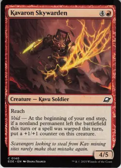 Kavaron Skywarden C Edge of Eternities 140 NM MTG - Image 1