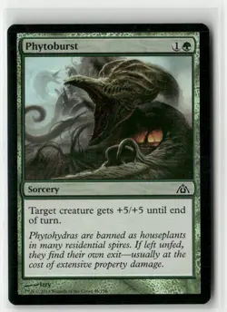 Phytoburst 46 Foil C Dragon's Maze NM Magic: The Gathering - Image 1