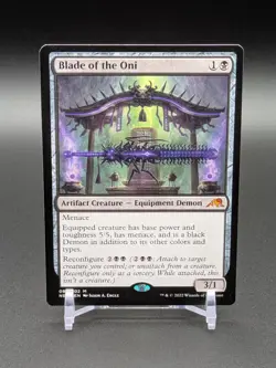 BLADE OF THE ONI 89 - Kamigawa: Neon Dynasty Mythic LP - - Image 1
