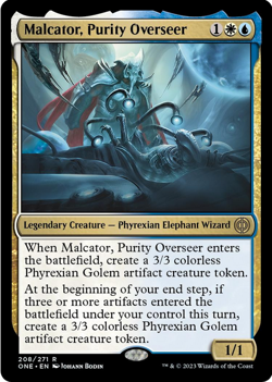 Malcator, Purity Overseer Phyrexia: All Will Be One MTG Rare - Image 1