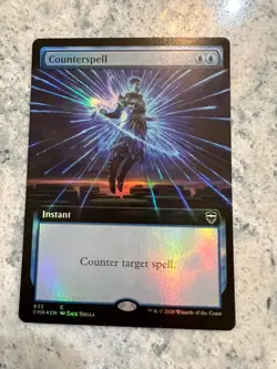 Counterspell - Foil - NM - Extended Art - Commander Legends - MTG - Image 1