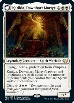 MTG Innistrad: Crimson Vow - Katilda, Dawnhart Martyr - Image 1
