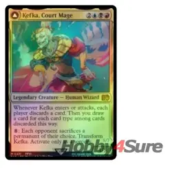 Foil Kefka, Court Mage M/NM Magic: The Gathering MTG Final Fantasy - Image 1