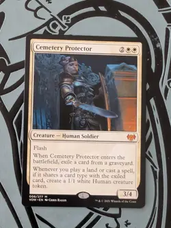 MTG Innistrad: Crimson Vow Mythic CEMETERY PROTECTOR NM - Image 1