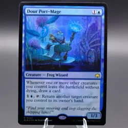 Dour Port-Mage Foil 47 BLB Bloomburrow NM MTG - Image 1