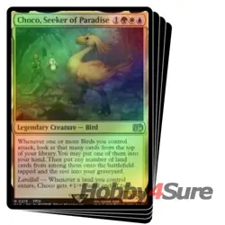 Foil Choco, Seeker Of Paradise X4 M/NM Magic: The Gathering MTG Final Fantasy - Image 1