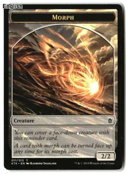 MTG Morph Token [KTK - 11] LP - Image 2
