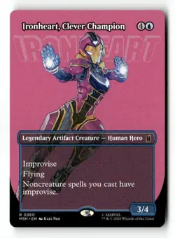 Ironheart, Clever Champion (Borderless) 360 Rare MTG MSH NM - Image 2