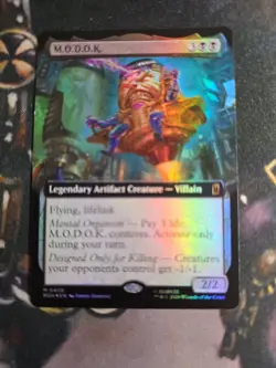 M.O.D.O.K. Extended Art Marvel Super Heroes Foil - Image 1