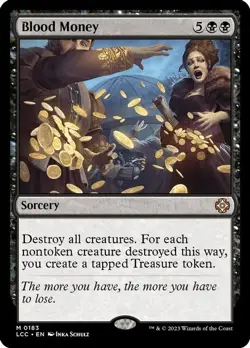 MTG Lost Caverns of Ixalan Commander - Blood Money - Image 1