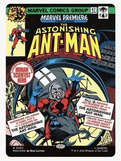 The Astonishing Ant-Man (Borderless) Marvel Super Heroes Foil - Image 1