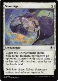 Seam Rip U Edge of Eternities 34 NM Normal MTG - Image 1
