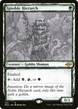 Ignoble Hierarch (Showcase) - Modern Horizons 2 (MH2) - Image 1