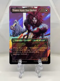 1x Kuja, Genome Sorcerer // Trance Kuja, Fate Defied - Surge Foil - Borderless N - Image 1