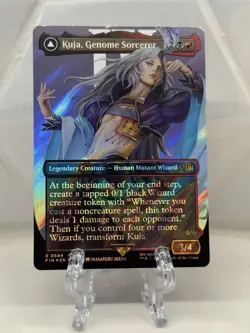 1x Kuja, Genome Sorcerer // Trance Kuja, Fate Defied - Surge Foil - Borderless N - Image 2