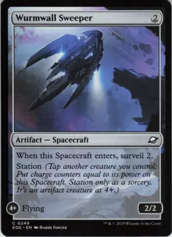 Wurmwall Sweeper C Edge of Eternities 249 NM MTG - Image 1