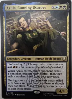 MTG Azula Cunning Usurper Commander Deck Fire Nation Grixis Combat Control EDH🔥 - Image 1