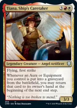 Tiana, Ship's Caretaker - Theme Deck Exclusive~454~NM~(CMR) - Commander Legends~ - Image 1