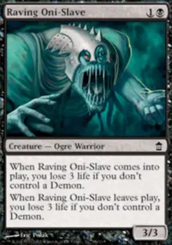 Raving Oni-Slave~86/165~NM~(SOK) - Saviors of Kamigawa~MTG - Image 1