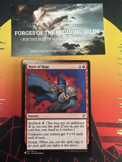 Haze of Rage The List from Goblin Storm Secret Lair - Image 1