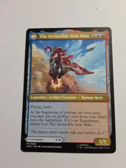 Tony Stark / Iron Man (0080) x1 - MTG Marvel Rare - check my store!!! - Image 4