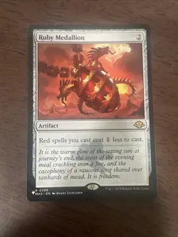 Ruby Medallion - Modern Horizons 3 Regular - Mtg - Image 1