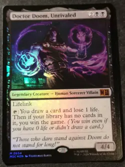 Doctor Doom, Unrivaled - Foil - MSC - NM - EN - 0654 - Image 1