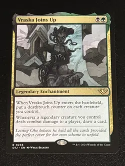 MTG Outlaws of Thunder Junction Vraska Joins Up 0236 Rare - Image 1