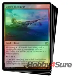 Foil Clive's Hideaway X4 M/NM Magic: The Gathering MTG Final Fantasy - Image 1