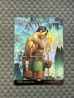 MTG Harbinger of the Seas #0055 Foil Borderless M Marvel Universe: E-L (MAR) - Image 1