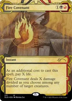 Fire Covenant - Foil Showcase Secret Lair LP MTG - Image 1