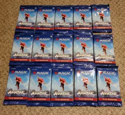 15x Sealed Packs MTG Magic the Gathering AVATAR The Last Airbender PLAY BOOSTER - Image 1