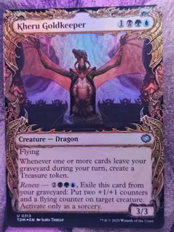 Kheru Goldkeeper (Showcase) 313 Tarkir: Dragonstorm Magic: The Gathering Foil NM - Image 1