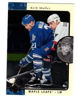 1995-96 Upper Deck SP #142 Kirk Muller TORONTO MAPLE LEAFS - Image 1