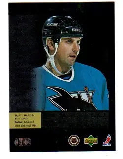 1995-96 Upper Deck SP #130 Ray Sheppard SAN JOSE SHARKS - Image 2